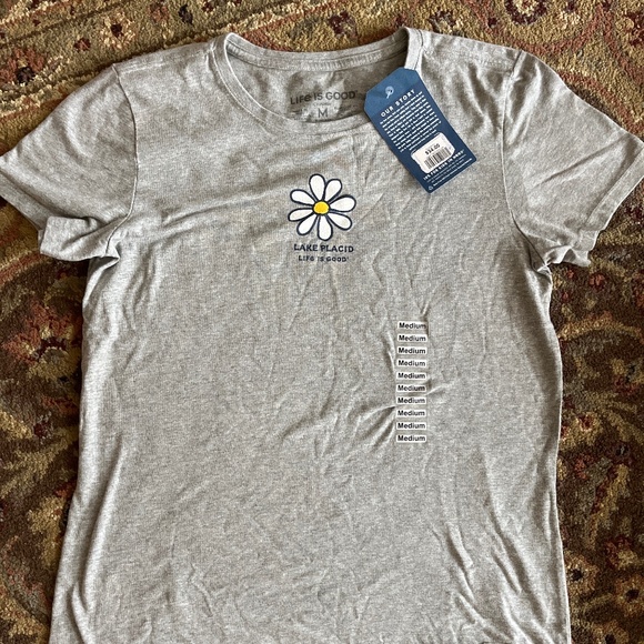 NWT Life is Good Lake Placid Tee M - Picture 1 of 3